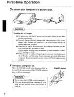 Preview for 8 page of Panasonic CF- - Toughbook 29 - Pentium M 1.6 GHz Operating Instructions Manual