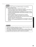 Preview for 39 page of Panasonic CF- - Toughbook 29 - Pentium M 1.6 GHz Operating Instructions Manual