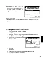 Preview for 65 page of Panasonic CF- - Toughbook 29 - Pentium M 1.6 GHz Operating Instructions Manual