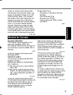 Preview for 5 page of Panasonic CF-U1 series Operating Instructions Manual