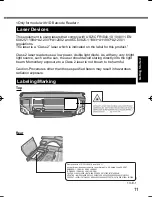 Preview for 11 page of Panasonic CF-U1 series Operating Instructions Manual