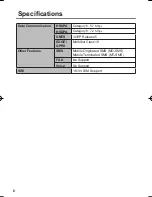 Preview for 6 page of Panasonic CF-U1G Supplementary Instructions Manual