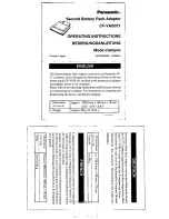 Panasonic CF-VAB371 Operating Instructions preview