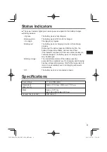 Предварительный просмотр 9 страницы Panasonic CF-VCBAX11EA Operating Instructions Manual