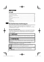 Предварительный просмотр 10 страницы Panasonic CF-VCBAX11EA Operating Instructions Manual