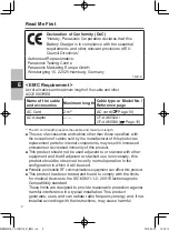 Preview for 4 page of Panasonic CF-VCBC11U Operating Instructions Manual