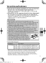 Preview for 19 page of Panasonic CF-VCBC11U Operating Instructions Manual