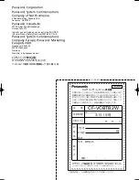 Preview for 8 page of Panasonic CF-VCBTBB2W Operating Instructions Manual