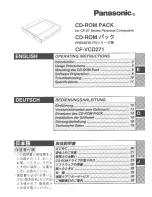 Panasonic CF-VCD271 Operating Instructions Manual preview