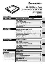 Panasonic CF-VCD281 Operating Instructions Manual preview