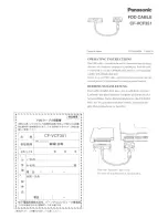 Preview for 1 page of Panasonic CF-VCF351W Operating Instructions