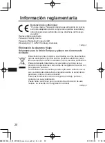 Preview for 20 page of Panasonic CF-VCF36U Operating Instructions Manual