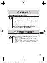 Preview for 23 page of Panasonic CF-VCF36U Operating Instructions Manual