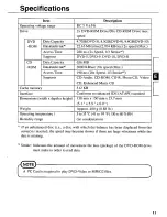 Preview for 11 page of Panasonic CF-VDD271 Operating Instructions Manual