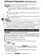 Preview for 8 page of Panasonic CF-VDD272 Operating Instructions Manual