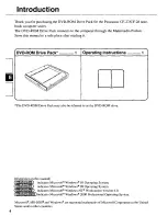 Preview for 4 page of Panasonic CF-VDD281 Operating Instructions Manual