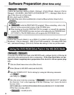Preview for 8 page of Panasonic CF-VDD281 Operating Instructions Manual