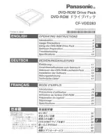 Panasonic CF-VDD283 Operating Instructions Manual preview