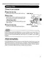 Preview for 7 page of Panasonic CF-VDD285 Operating Instructions Manual