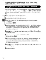 Preview for 8 page of Panasonic CF-VDD285 Operating Instructions Manual