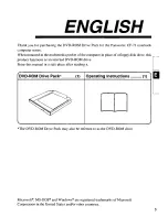 Preview for 5 page of Panasonic CF-VDD711W Operating Instructions Manual