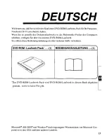 Preview for 13 page of Panasonic CF-VDD711W Operating Instructions Manual