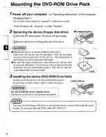 Предварительный просмотр 6 страницы Panasonic CF-VDD712 Operating Instructions Manual