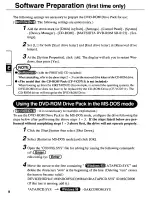 Предварительный просмотр 8 страницы Panasonic CF-VDD712 Operating Instructions Manual