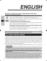 Preview for 2 page of Panasonic CF-VDL03U Operating Instructions Manual