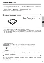 Предварительный просмотр 5 страницы Panasonic CF-VDM293U Operating Instructions Manual