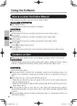 Preview for 20 page of Panasonic CF-VDM302AU Operating Instructions Manual