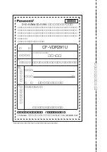 Preview for 80 page of Panasonic CF-VDR291U Operating Instructions Manual