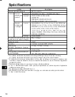 Preview for 58 page of Panasonic CF-VDR301U Operating Instructions Manual