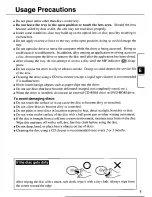 Preview for 5 page of Panasonic CF-VDR721 Operating Instructions Manual