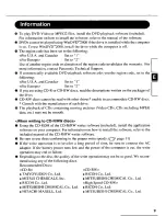 Preview for 9 page of Panasonic CF-VDR721 Operating Instructions Manual