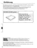 Preview for 12 page of Panasonic CF-VDR721 Operating Instructions Manual