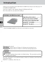 Preview for 4 page of Panasonic CF-VDR731 Operating Instructions Manual