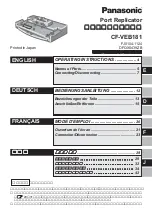 Panasonic CF-VEB Series Operating Instructions Manual preview