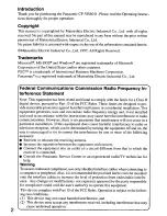 Preview for 2 page of Panasonic CF-VEB011 User Manual