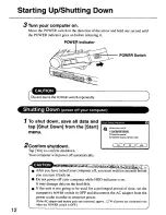 Preview for 12 page of Panasonic CF-VEB011 User Manual