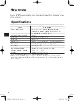 Preview for 10 page of Panasonic CF-VEB201 Series Operating Instructions Manual