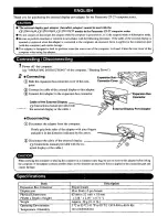 Предварительный просмотр 5 страницы Panasonic CF-VEB274W Operating Instructions