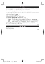 Preview for 8 page of Panasonic CF-VEB331 Series Operating Instructions Manual