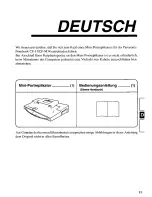 Предварительный просмотр 11 страницы Panasonic CF-VEB342 Operating Instructions Manual