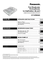 Panasonic CF-VEB343 Operating Instructions Manual preview