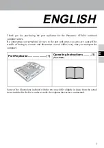 Preview for 5 page of Panasonic CF-VEB343 Operating Instructions Manual