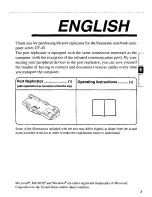 Preview for 3 page of Panasonic CF-VEB451W Operating Instructions Manual