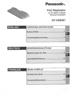 Preview for 1 page of Panasonic CF-VEB481 Operating Instructions Manual