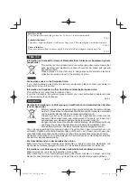 Предварительный просмотр 2 страницы Panasonic CF-VEB531 Series Operating Instructions Manual