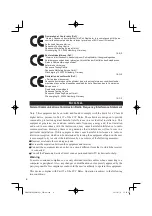 Предварительный просмотр 4 страницы Panasonic CF-VEB531 Series Operating Instructions Manual